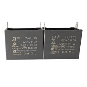 Condensateur CBB61 3UF S3 utilisé pour les ventilateurs de climatisation, les petits moteurs monophasés, pièces de climatisation - Product Image 5