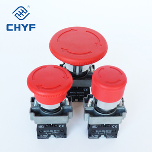 (XB2 Series XB2 BS442) Plastic Emergency 40mm <strong>Push</strong> Rotary <strong>Stop</strong> Red <strong>Push</strong> <strong>Button</strong> 220v <strong>start</strong> <strong>stop</strong> <strong>push</strong> in <strong>button</strong> - Product Image 2