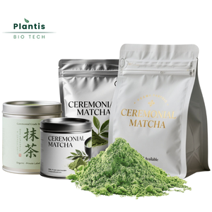 ผงชาเขียวมัทฉะออร์แกนิกเกรดอาหาร เกรดพิธีกรรม ผลิตภัณฑ์เสริมอาหารจากธรรมชาติ สารต้านอนุมูลอิสระ สำหรับ OEM และฉลากสินค้าส่วนตัว - Product Image 3