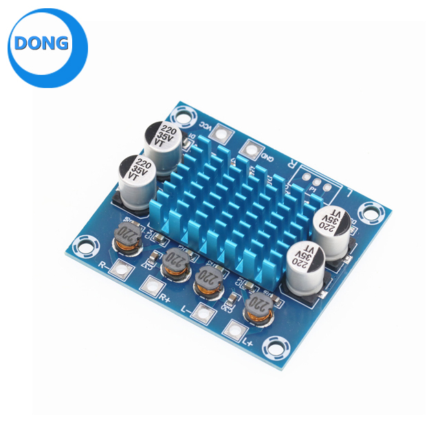 XH-A232 Class D digital audio amplifier board HD audio amplifier module power supply 12-24V output 30W*2