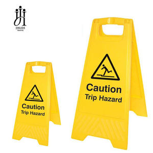 Hotel-Parkplatz A-förmiges Plastik-Schild, Housekeeping-Toiletten-Warnschild, Vorsicht Rutschgefahr, Hinweisschilder, Sicherheitswarnung, Standtafel, Individuell Anpassbar - Product Image 2