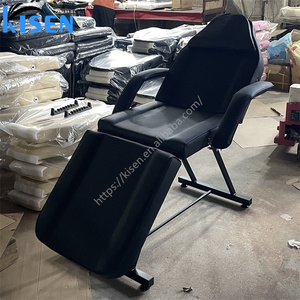 Table de soin esthétique pliable et portable KISEN, best-seller, pour les soins des cils, spa, manucure, massage, tatouage, usage en salon - Product Image 4