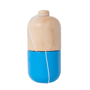 Jouet Kendama en bois à finition craquelée, personnalisé, avec sensation agréable au toucher, jeu de balle interactif pour l'entraînement et l'équilibre - Product Image 4