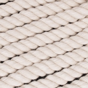 Corda trançada baiyuheng para parede, corda decorativa diy, feita à mão, 100% algodão natural, branco, macrame