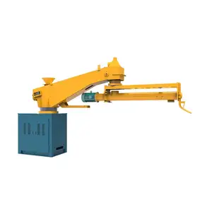engineer design double robot arms continuous resin sand mixer for green sand foundry automatic molding machine line
