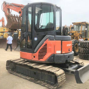 Miniexcavadora usada Hitachi ZX55USR excavadora sobre orugas fabricada en Japón a la venta - Product Image 6