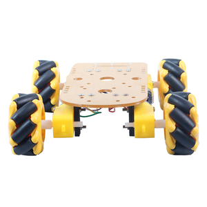 Bộ Khung Gầm Xe Hơi Robot Thông Minh <span class=keywords><strong>4WD</strong></span> Tự Làm Khung Gầm Robot Bánh Xe Omni - Product Image 5
