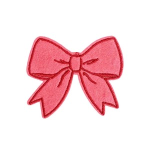 Toppe con Fiocco Glitterato, Applicazioni Ricamate, Distintivi Termoadesivi/Cucibili, Toppe Personalizzate con <span class=keywords><strong>Nastro</strong></span> Colorato per Vestiti, Borse, Cappelli, Artigianato Fai-da-te - Product Image 5