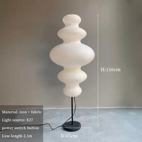 Lampe de nuit LED à économie d'énergie en papier Lampe de chevet à intensité variable Mode enfichable pour le salon