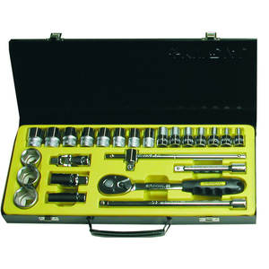 Scatola da 25 bussole e accessori MUNDIAL in metallo da 1/2 pollice - Product Image 2