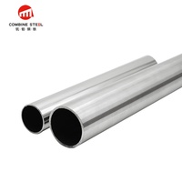 Tube en acier inoxydable soudé rond carré poli miroir AiSi ASTM A312 A554 SUS 304 304L 316 316L 309S à bas prix