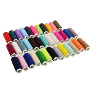 Großhandel Günstige Multi Farben 110Meter Polyester 40S <span class=keywords><strong>2</strong></span> 402 DIY Zubehör Haushalt Hand Nähgarn - Product Image 1