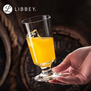 LIBBEY OEM Boissons tropicales sans pied Tasse en <span class=keywords><strong>verre</strong></span> Milkshake Gobelet personnalisable <span class=keywords><strong>Verre</strong></span> à pied Vin Bière <span class=keywords><strong>Verre</strong></span> <span class=keywords><strong>Verrine</strong></span> Dessert - Product Image 2