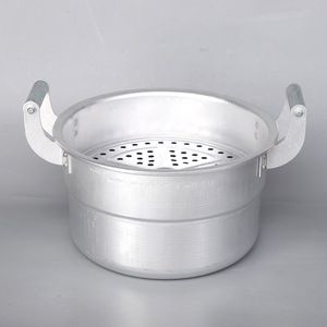 Aluminum Steamer <b>Pot</b> 5L And Above <b>Large</b> Capacity With Lid For Steaming And Boiling Water Household Use - Product Image 3