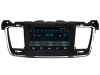 Pantalla de 7 "Android Radio pantalla estilo OEM sin cubierta de DVD para Peugeot 508 2011-2015 coche Multimedia estéreo GPS CarPlay Player