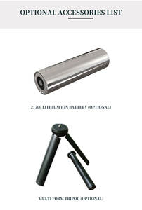 Lampe torche Overseasdesign HEX-13 pour le camping, batterie LG, charge rapide, portable, voyage, glamping, personnalisation de petites commandes - Product Image 4