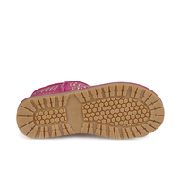 Mode filles rose rivet daim supérieur fausse fourrure cheville femmes plat hiver bottes chaudes chaussures