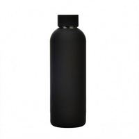 Promotion en acier inoxydable Sans BPA Vente en gros Bouteille d'eau isolée Enduit de poudre Double paroi Acier inoxydable 304 Gym personnalisée Dri