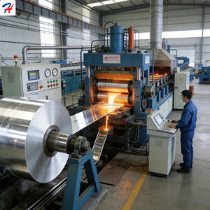 خط إنتاج ألواح الألومنيوم، مطحنة الدرفلة على البارد، الحفر، التشغيل الآلي بالتحكم الرقمي، إنتاج شهري 200 طن، صب صفائح وأقراص لأدوات الطهي - Product Image 3