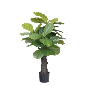 Arbre artificiel Ficus lyrata Dream Castle 100-200 cm, plante décorative d'intérieur, grand bonsai pour salon - Product Image 4