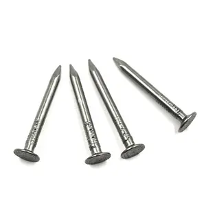 Cabeza plana Lisa clavos comunes de alambre de hierro clavos para madera - Product Image 1