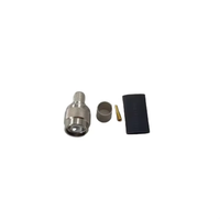 Connecteur coaxial RF à sertir de type TNC mâle 50 ohms pour câble LMR300 RG8 5D-FB