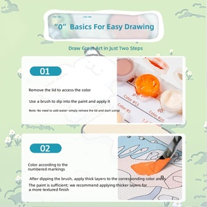 Kit de Pintura al Óleo Digital Clásico Prince Whale para Instagram, Kit de Bricolaje para Adultos y Niños, Páginas para Colorear Pintadas a Mano con Acrílico y Propileno - Product Image 6