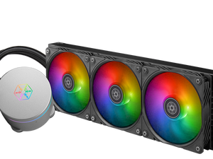 ซิลเวอร์สโตน ไอซ์มิสท์ 360 มม. ชุดระบายความร้อนด้วยน้ำแบบ AIO, IM360 ARGB / IM360 PRO, พัดลม PWM, ไฟ ARGB - Product Image 3