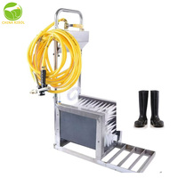 Machine de nettoyage de semelles de chaussures et de bottes, durable et efficace, pour l'élimination de la boue et le nettoyage, usage agricole