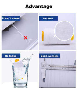 <span class=keywords><strong>Fil</strong></span> à coudre 100 % polyester haute ténacité teint 20/3 TFO torsadé, faible rétrécissement, idéal pour costumes et manteaux - Product Image 3