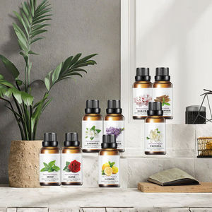 Huile essentielle d'aromathérapie fraîche à l'extrait de plantes biologiques 100% pur naturel de menthe poivrée et d'eucalyptus, 30 ml, en gros - Product Image 3