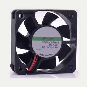 KDE1205PHV2 Ventilateur axial 12V 5cm 0.7W Ventilateur de refroidissement silencieux à lévitation magnétique