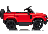 Voiture électrique pour enfants Defender sous licence, 12V, 4 moteurs, télécommande 2.4G, en plastique, pour enfants de 3 à 8 ans