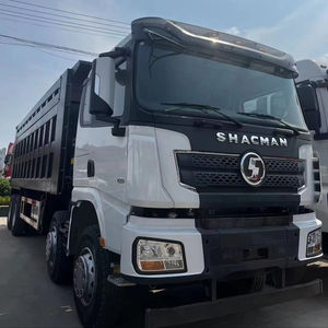 Truk Dump Diesel Berat SHACMAN X3000 8x4 Penggerak Kanan/Kiri Transmisi Manual Hidrolik Weichai Truk Baru - Product Image 1