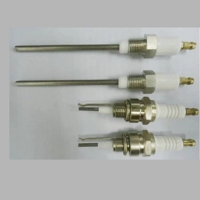 Électrode d'allumage en céramique à prix d'usine, bougie d'allumage, électrode de niveau d'eau pour chaudière, filetage 1/2 NPT, tige de 40 cm, 4,4 mm, 1 MPA