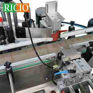 自動縦型接着剤缶瓶ラベラー丸型ボトル卓上ラベル貼り付け機ポジショニングテーブルトップドロッパーラベリングマシン - Product Image 6