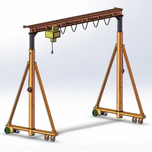 Gantry Design Mobile Workshop Gantry Crane Picture Technical Paramet