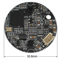 Module PCB de caméra CCTV 4-en-1 1080P avec capteur CMOS, AHD 2MP, vision nocturne WDR/Starlight jusqu'à 500m, fabrication OEM ODM