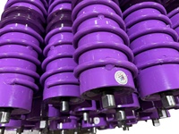 Convoyeur à lamelles en acier de nouvelle condition pour un usage industriel Nettoyage efficace Retour du rouleau en spirale pour l'usine de fabrication