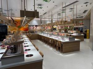 Sistema inteligente de entrega de comida Sistema de cinta transportadora de sushi para su restaurante - Product Image 3