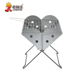 Populaire Selling Camping Barbecue Grill Outdoor Draagbare Vouwen Houtskool Rvs Bbq Grills