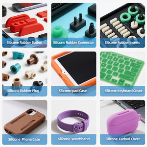 Earbud silikon fleksibel awet warna-warni Premium ukuran kustom penutup Earphone kedap suara & antilicin - Product Image 3