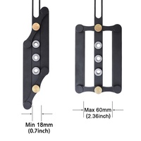 Gabarit de goujonnage à centrage automatique, localisateur de poinçon, Kit de gabarit de cheville 6 10mm outil de guidage de perçage pour la menuiserie