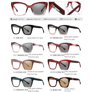 Gafas Fotocromáticas <span class=keywords><strong>Vogue</strong></span> TR90 MS 81712 con Montura Geométrica, Textura Pulida Refinada y Diseño Minimalista - Product Image 6