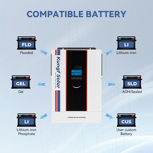 Prix Usine Système Solaire Hybride 3600W 24V à Onde Sinusoïdale Pure Hors Réseau & MPPT - Product Image 4