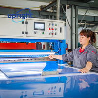 Prix usine vertical personnalisé rigide Transparent Pvc feuilles de plastique tissu modèle Pvc rouleaux