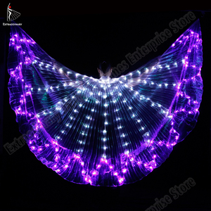 ใหม่ปีกไอซิส LED Sticks หลากสีผู้ใหญ่อุปกรณ์เสริม 360 องศามุมปีกผีเสื้อโคมไฟ Props คริสต์มาสแสดง - Product Image 6