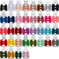 Bandeau élastique pour bébé élégant, fait à la main, avec nœud pour cheveux, couleur bonbon, nouveau design, tissu extensible, accessoires pour cheveux