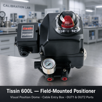 Positionneur de vanne Tissin TS600R TS600L pour actionneur pneumatique de vanne de régulation, dispositif pour usine intelligente