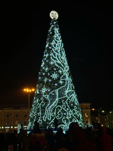 8-30ft ไฟลวดลายหรูหราขนาดใหญ่พร้อมโครงเหล็กรองรับการตกแต่งต้นคริสต์มาส - Product Image 2